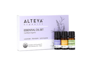 Alteya Organics - Økologisk essentielle olier gaveæske, Pure Indulgence - Nordic- wellness.dk